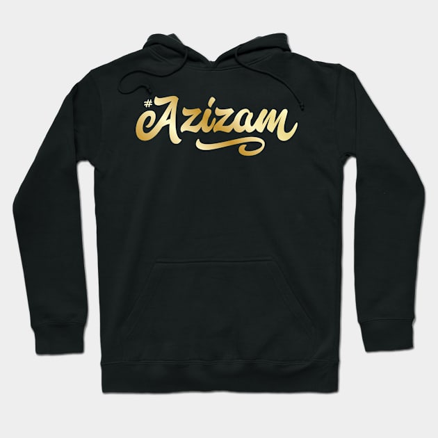 Azizam persian iran iranian gold baby Hoodie by thepersianshop